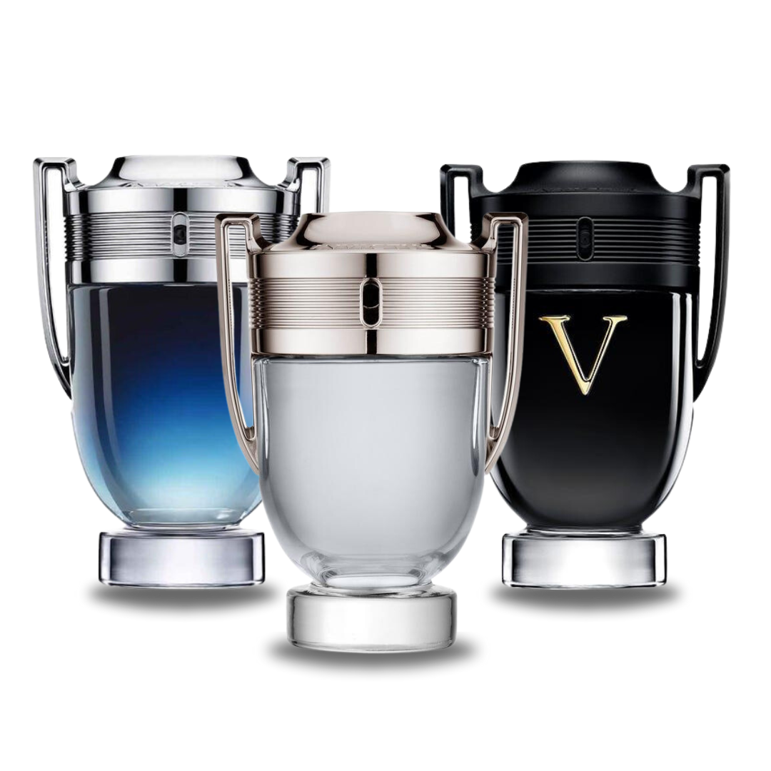 Set of 3: Paco Rabanne Invictus, Legend &amp; Victory – 100ml Each